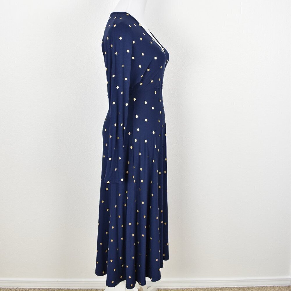 Boden Gemma Jersey Polka Dot Dress NEW - 2 - Picture 7 of 10